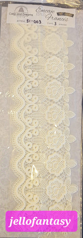 51-003 Encaje Frances Blanco