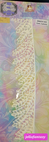 ENAZ25-003 Encaje Español Blanco