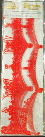 25-003 Encaje Frances Rojo