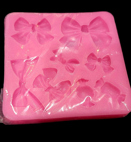 Molde de  Silicon Moños