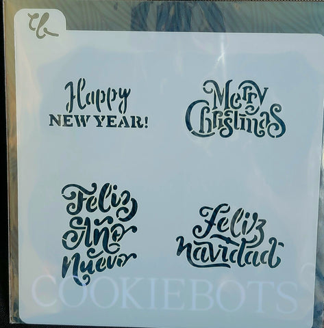 Navidad Stencil