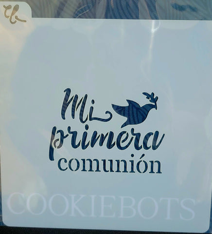Mi Primera Comunion Stencil