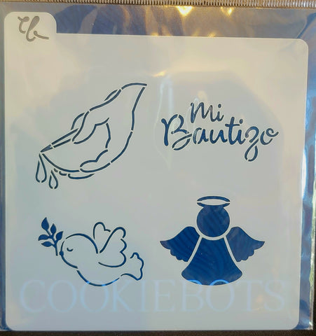 Bautizo Stencil