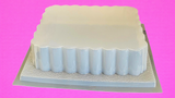 J-123 Molde Extra jumbo  Rectangular de Ondas