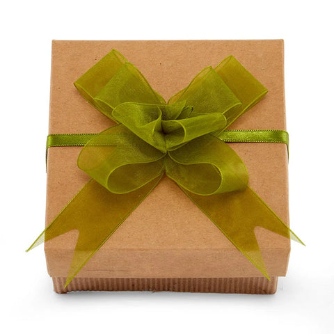 500957 Old Willow 4"Fabric Butterfly Bows