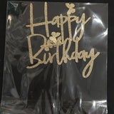 cake topper con glitter