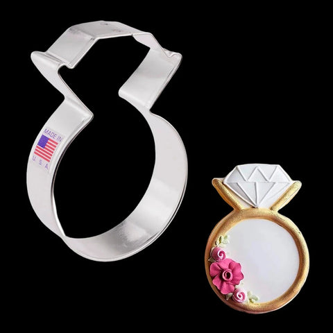 5574 Diamond Ring Cookie Cutter