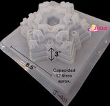 J-907 Molde Jumbo rosca Copo de Nieve