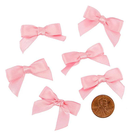 601334 Pink Satin Bows