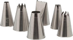Ateco 6 piece tips 804, 808, 827, 864, 846, 898