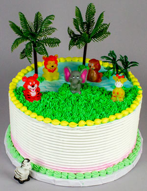 650004 Jungle Cake Decoration