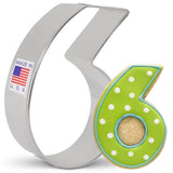 8187A Number 6 & 9 Cookie Cutter