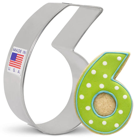 8187A Number 6 & 9 Cookie Cutter