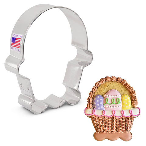 8125 Easter Basket Cookie Cutter