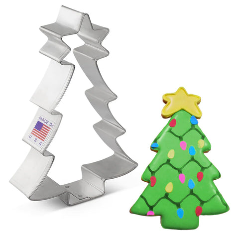 8199 Christmas Tree Cookie Cutter