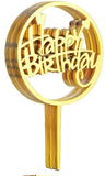 Happy Birthday cake topper 1pcs