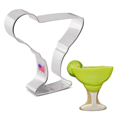 8303 Margarita Glass Cookie Cutter