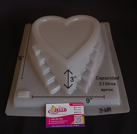 J-609 Molde Jumbo Corazon