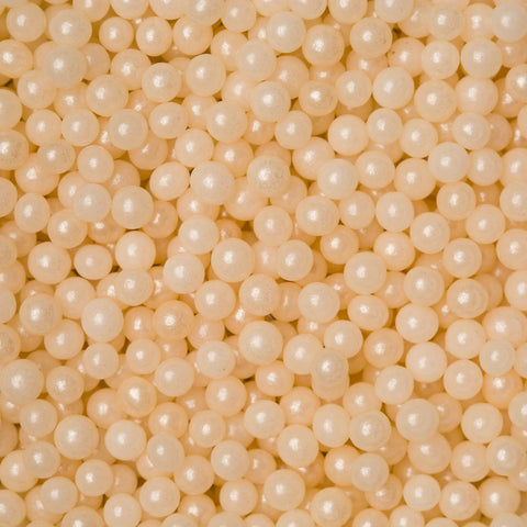 999413 4mm Ivory Sugar Pearls