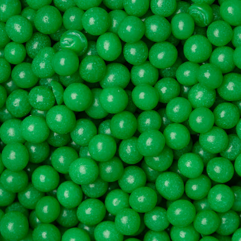 999682 6mm Green Sugar Pearls