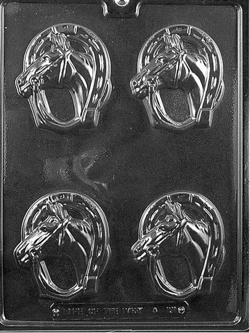 A131-HORSESHOE WITH HORSE