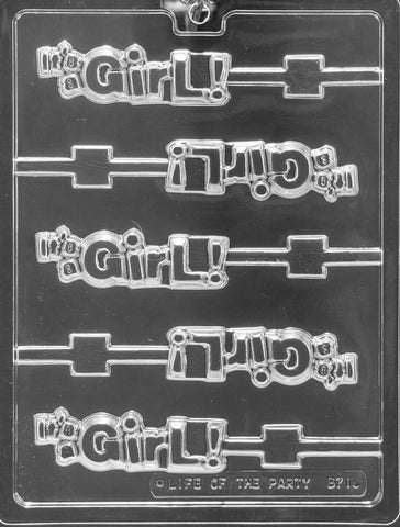 B071 “It’s a Girl” Lolly