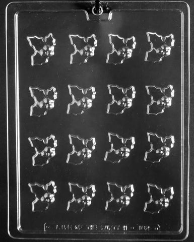 C475 Bite Size Holly Leaves