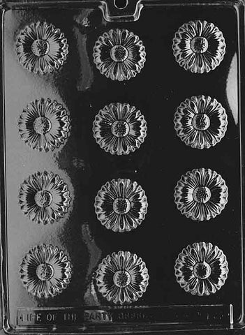 F032 Molde para Chocolate Sunflowers