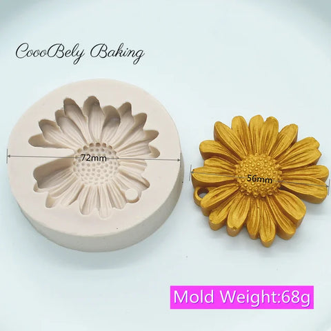 Molde silicon Girasol