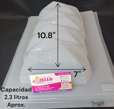 J-669 Molde Jumbo Rectangular