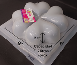 J-434 Molde Jumbo Corazones