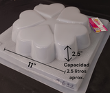 J-632 Molde Jumbo Corazones