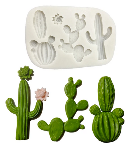 Molde de Silicon Nopales