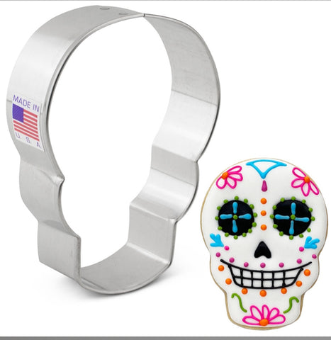 7932 Day of the Dead (Dia de los Muertos) Skull Cookie Cutter