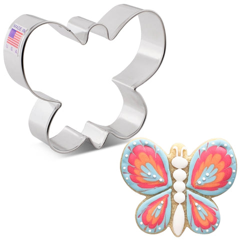 8140 Simple Butterfly Cookie Cutter