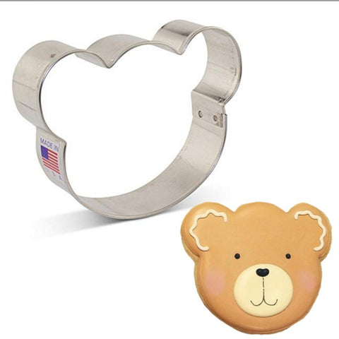 8221 Bear Face Cookie Cutter