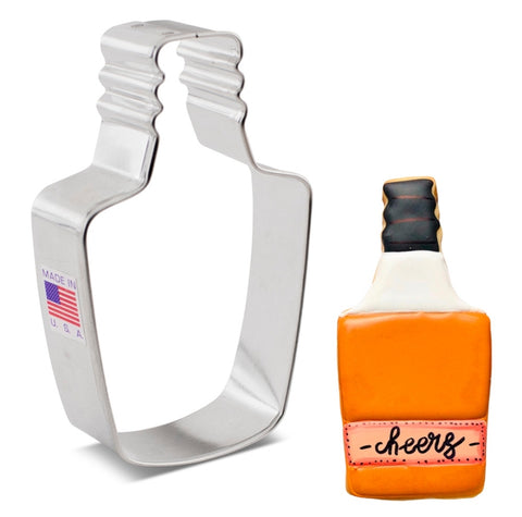 8306 Liquor Bottle Cookie Cutter