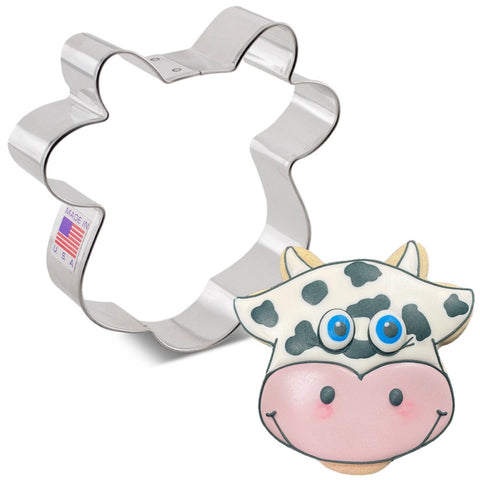 8364 Cow Face Cookie Cutter