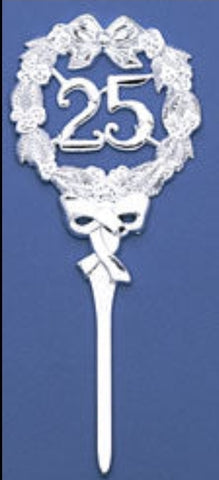 251451 25th Silver Large Pick