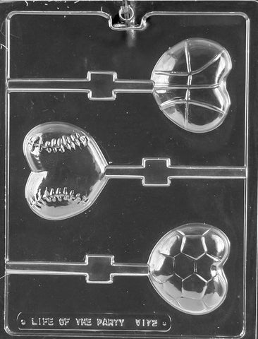 V172 Sports Hearts Lolly