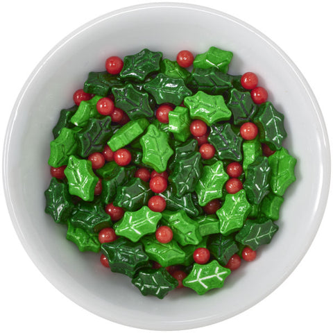 63105 Holly Berries & Leaves Mix