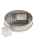 5251 Ateco Cutter Set (cortadores de Cuadrado con ondas)