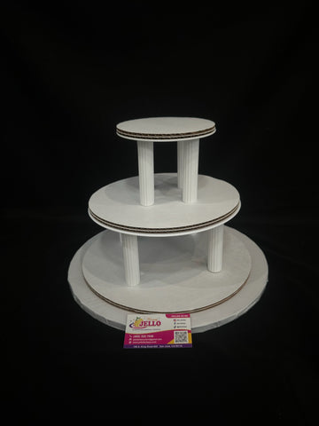 653143 GARDEN STACK (3 TIER) - CAKE KIT (6", 10" & 12")