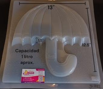 J-752 Molde Jumbo Sombrilla