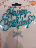 Happy Birthday cake topper 1pcs