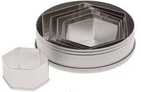 5251 Ateco Cutter Set (cortadores de hexagon)