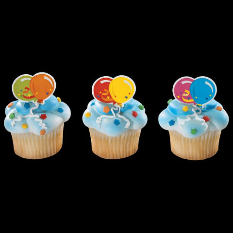 10499 Balloons Cupcake Rings