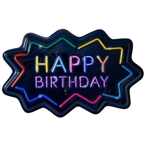23688 Neon Happy Birthday