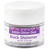 29369 Black Shimmer Dust Edible Glitter