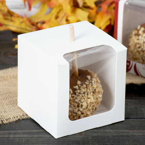 Caja para Manzana Color Blanco